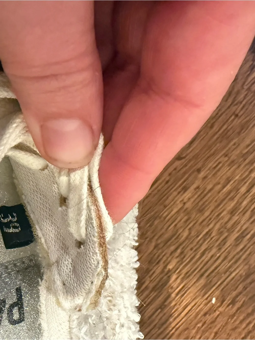 P448 Women's Suede & Shearling Panel Sneakers in Tan/Cream
